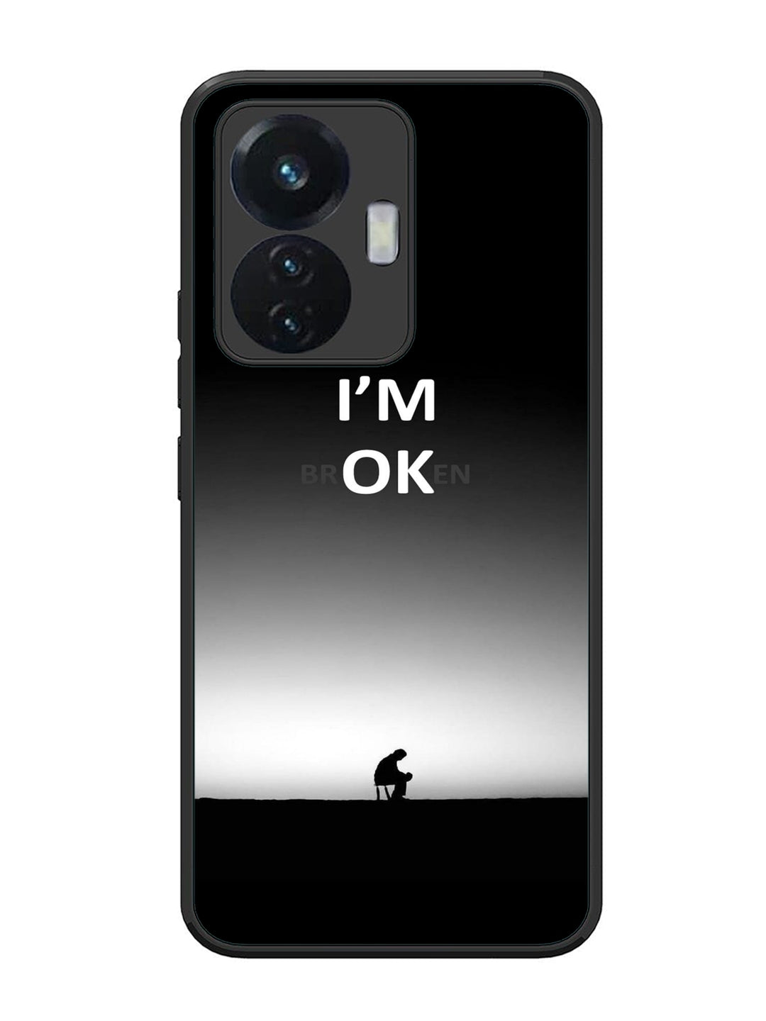 Vivo T1 44W I'm Broken A man on Chair Alone