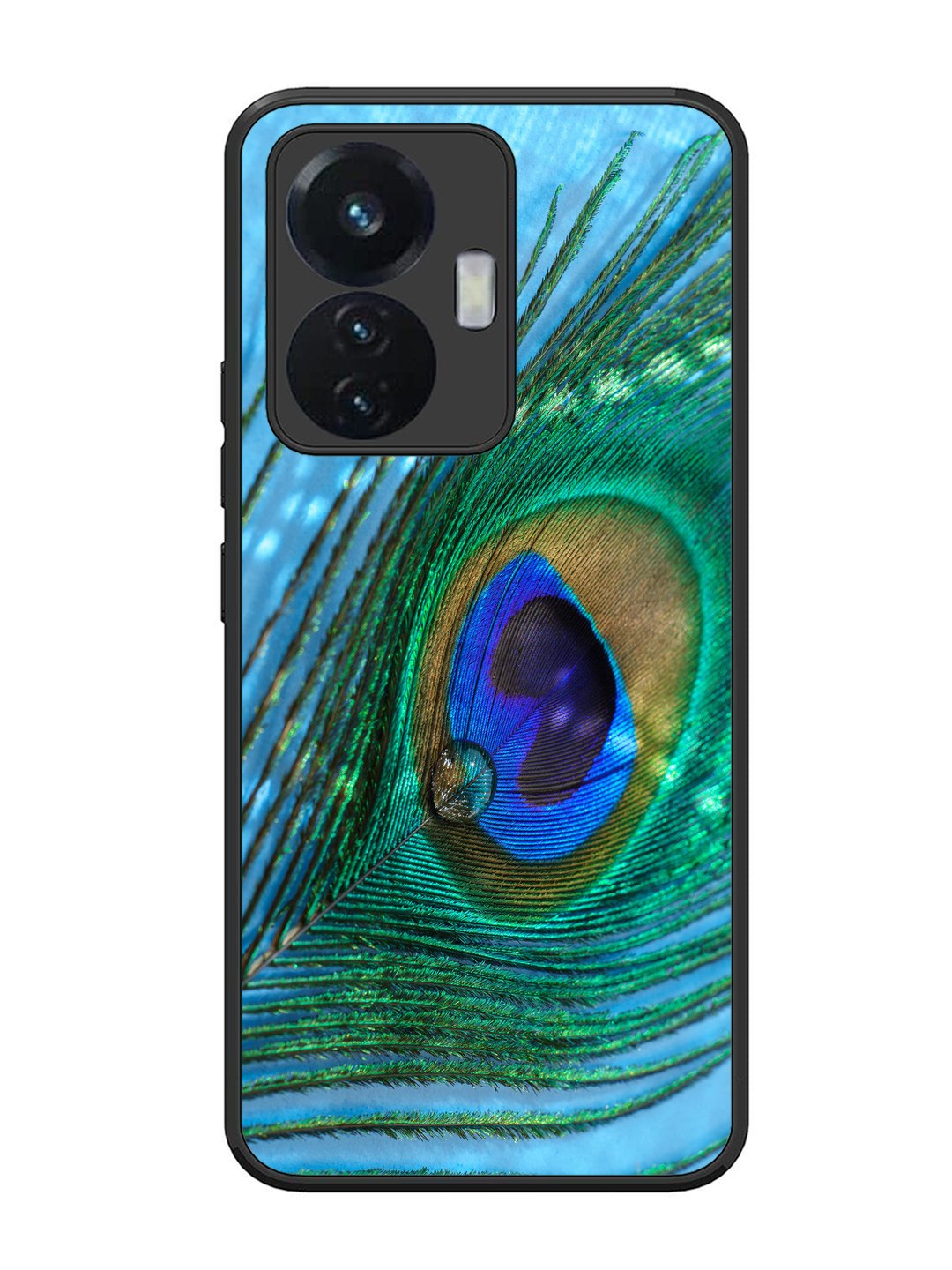 Vivo T1 44W A drop on Peacock Feather