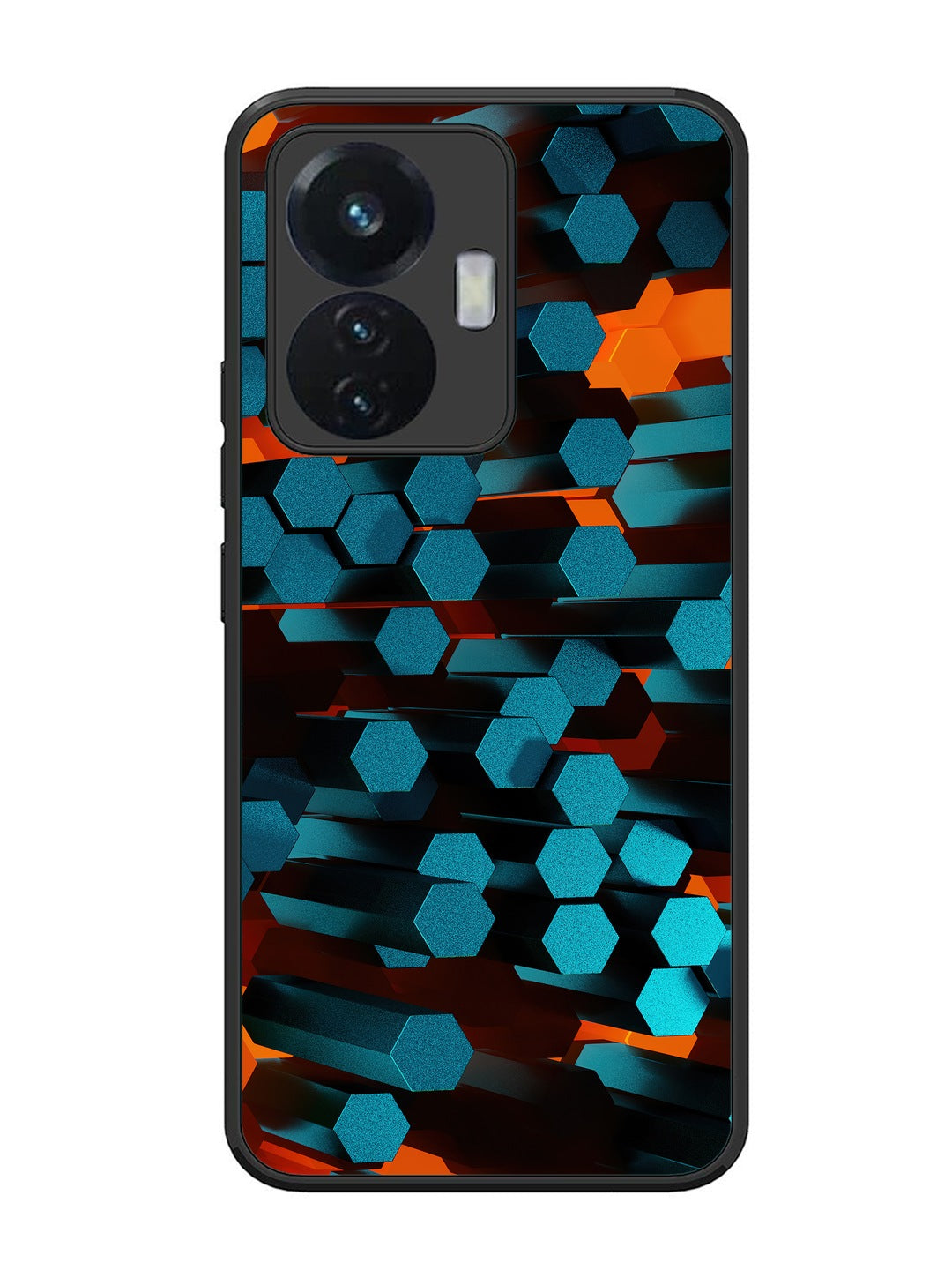 Vivo T1 44W Hexagon 3D Abstract
