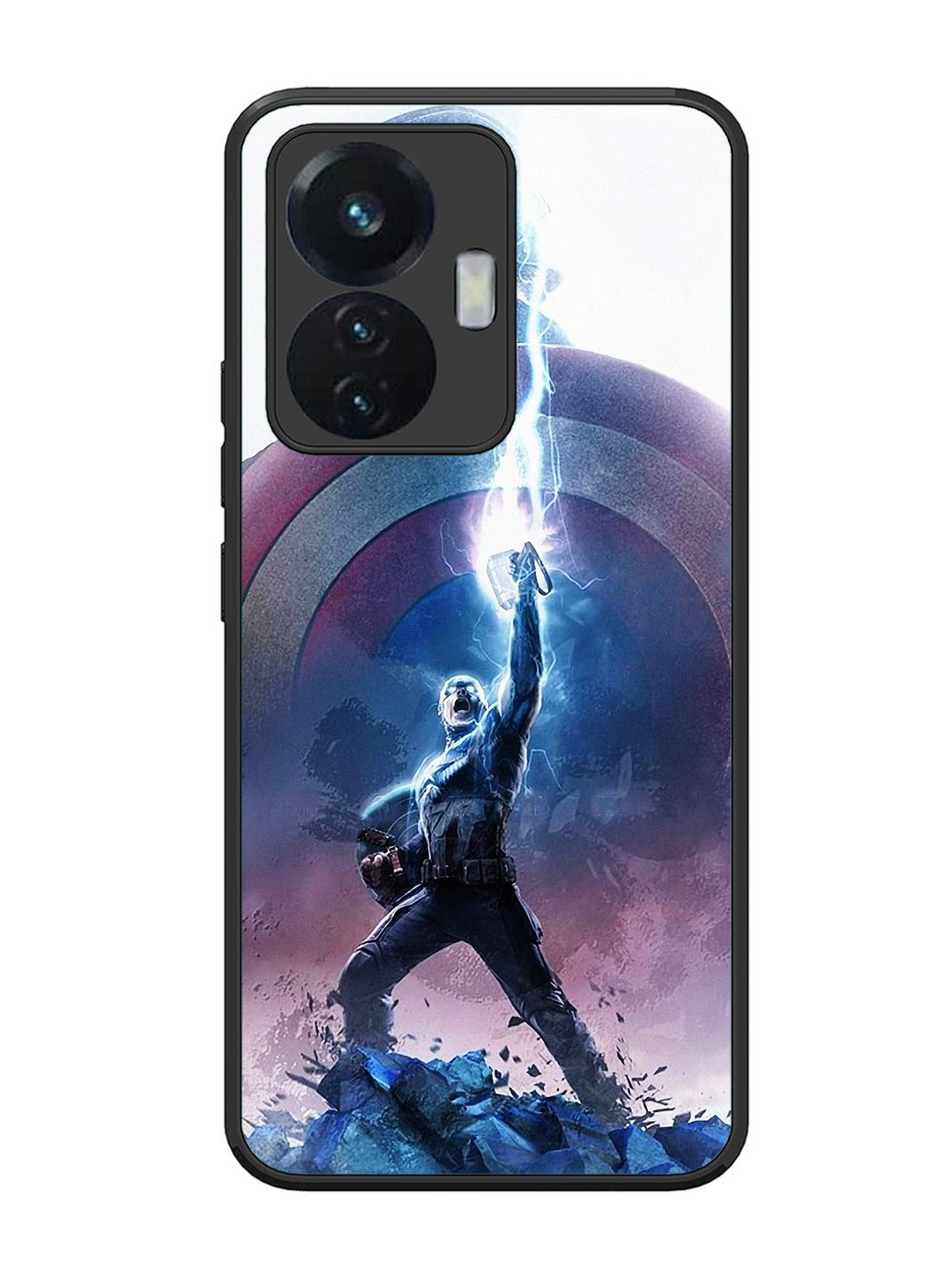 Vivo T1 44W captain america thor hammer lightning