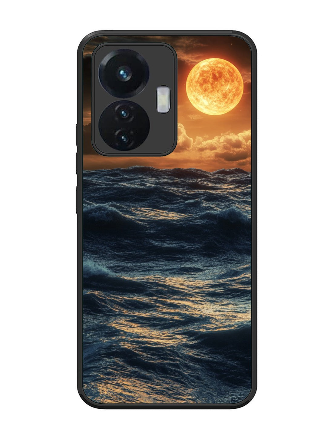 Vivo T1 44W Moonlit Ocean Waves