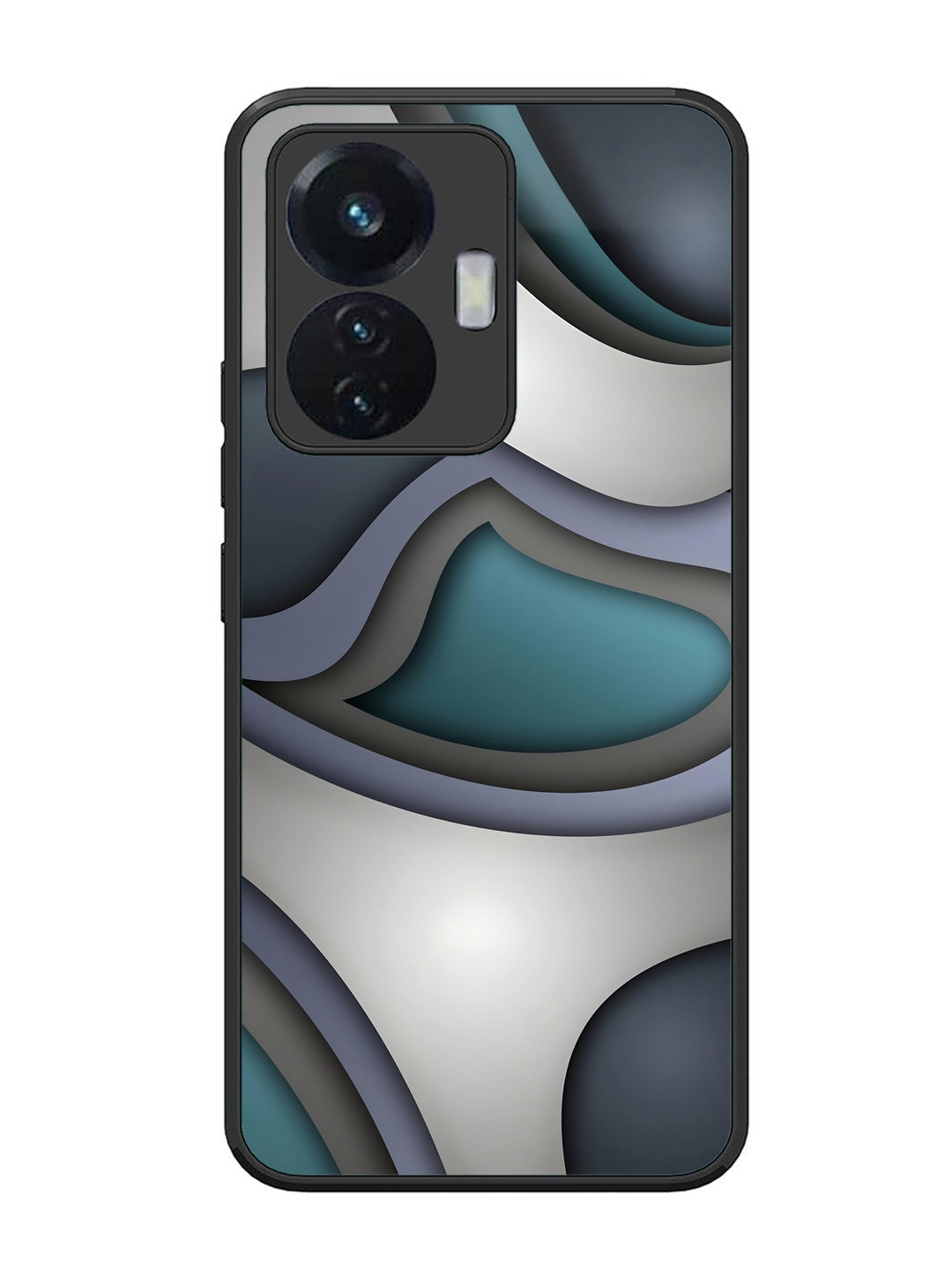 Vivo T1 44W Slate Blue Gradient Wave