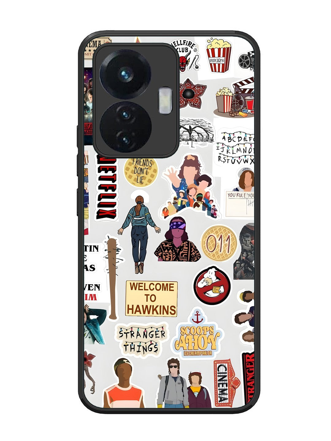 Vivo T1 44W Stranger Things Sticker 2
