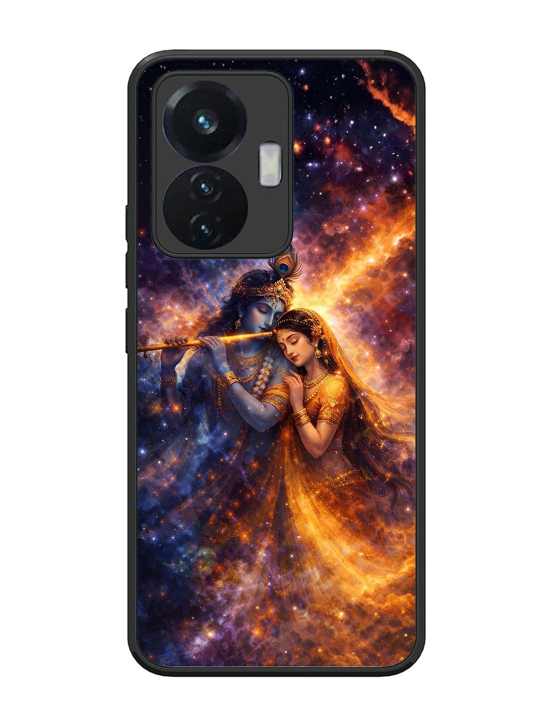 Vivo T1 44W Radha Krishna Dancing on Flute