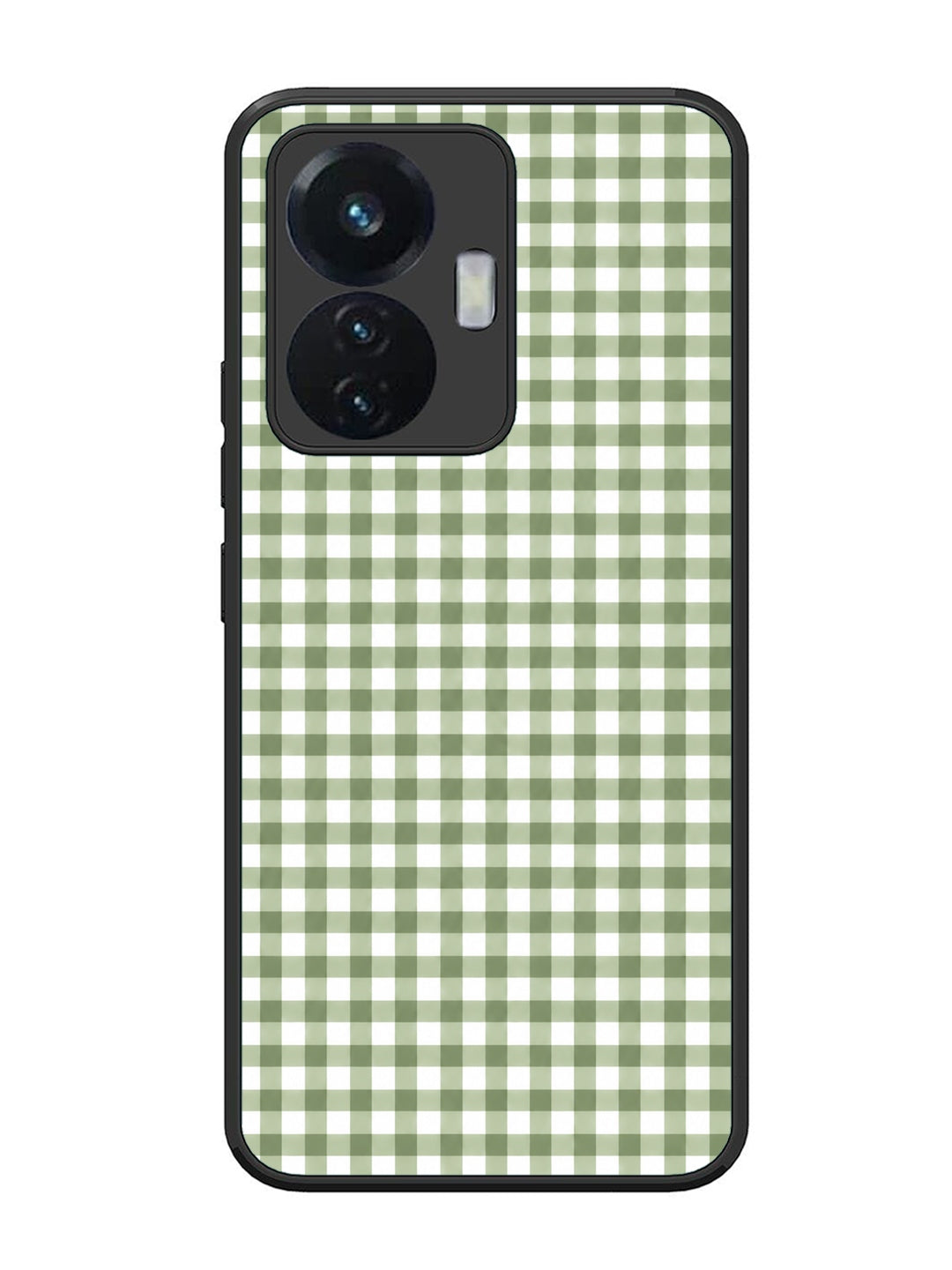 Vivo T1 44W Gingham Checks Sage Green