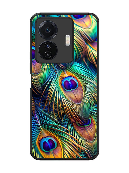 Vivo T1 Pro peacock feather