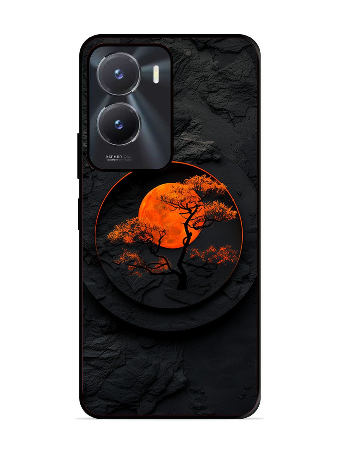 Vivo Y16 Dark knight Red Moon