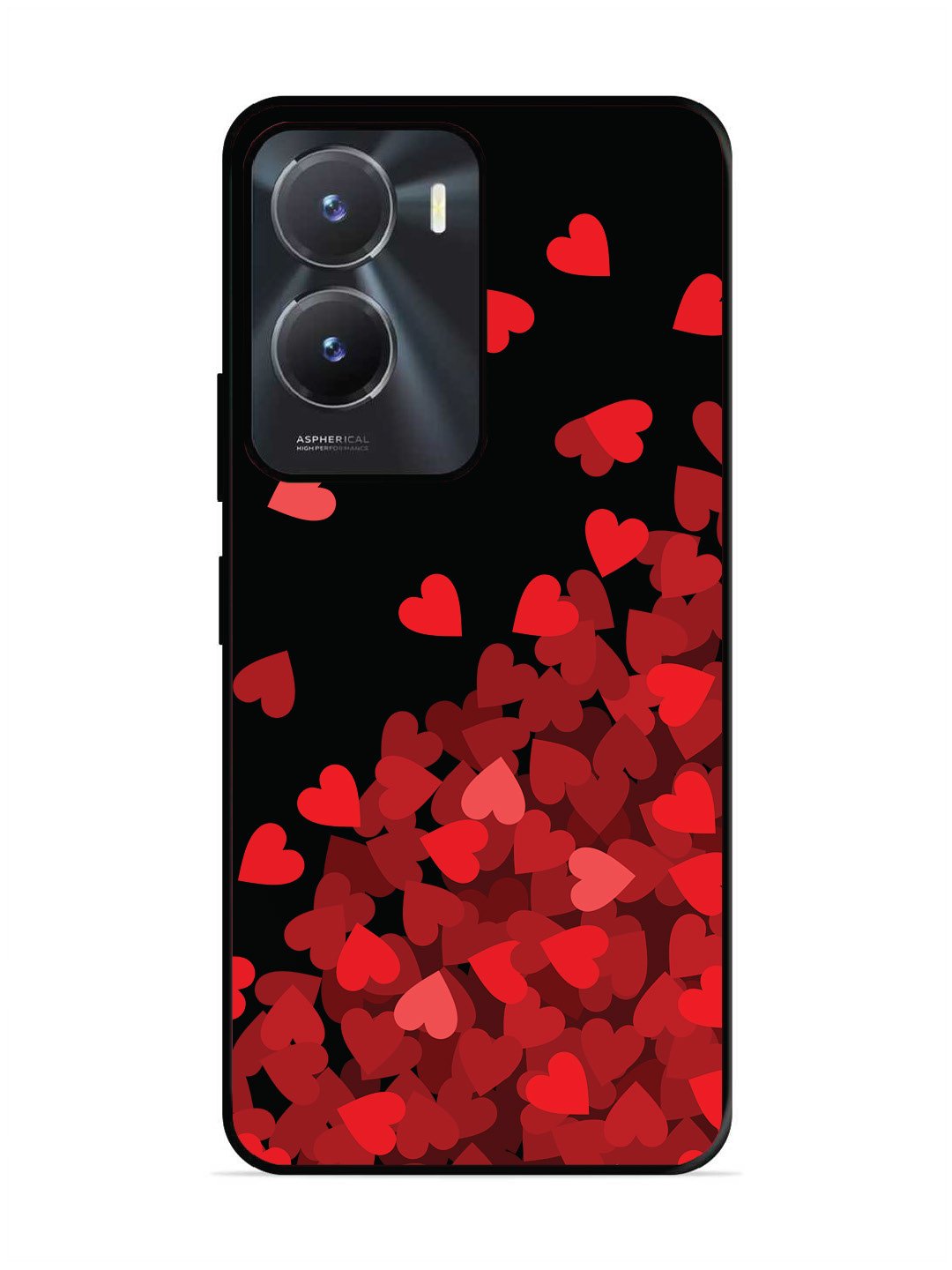Vivo Y16 Red Hearts