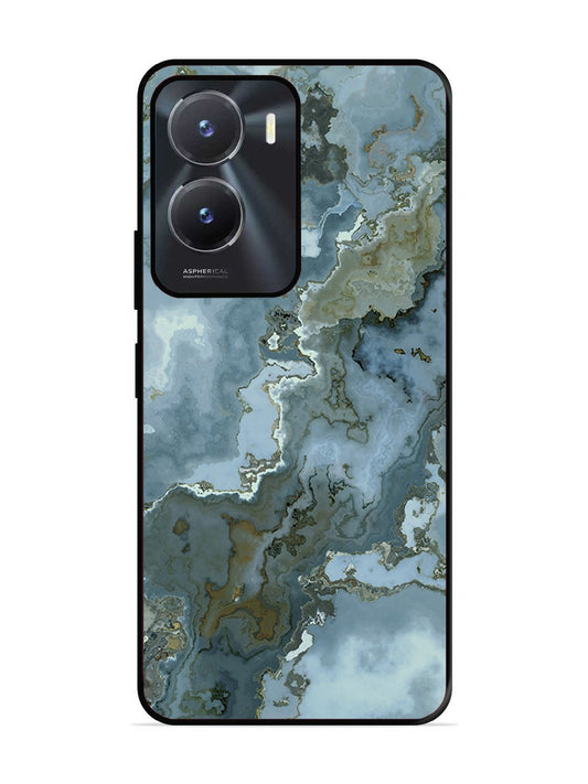 Vivo Y16 Celestial Blue Marble 2nd Pattern