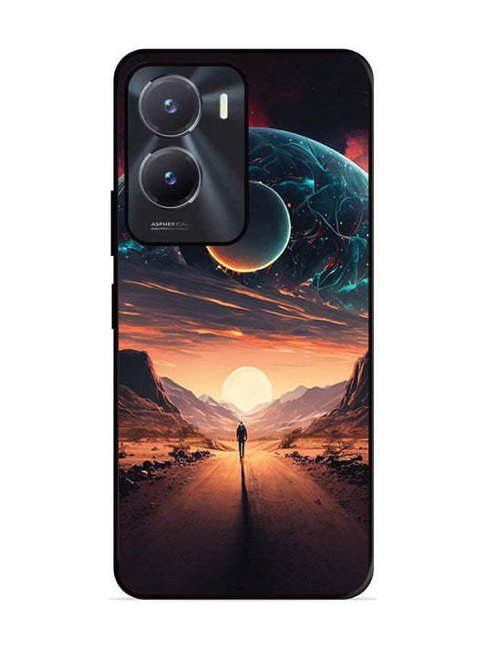 Vivo T2x 5g Sunset with space scene