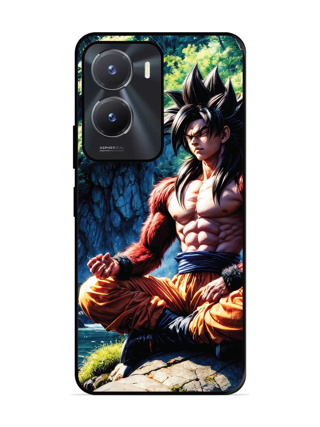 Vivo Y16 Goku Super Saiyan