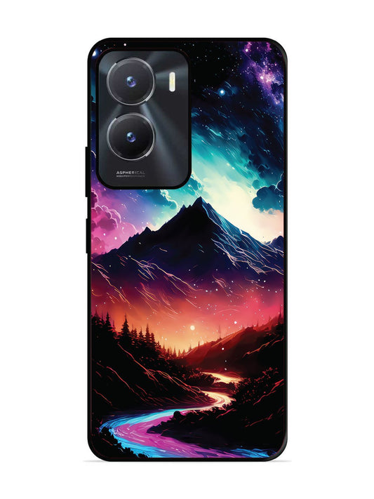 Vivo T2x 5g mountain-valley-Colorful-cloud-at-night