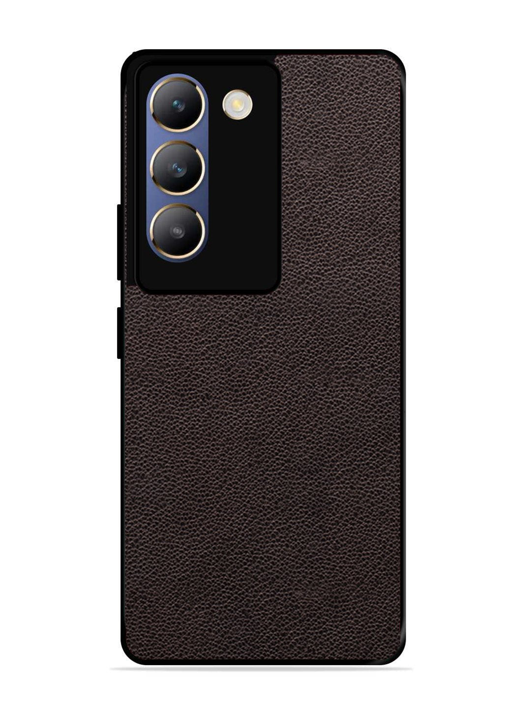 Vivo Y200E 5G Print of Brown Leather Pattern