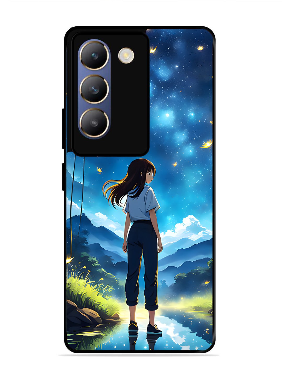 Vivo Y200E 5G Girl In Beautiful Forest