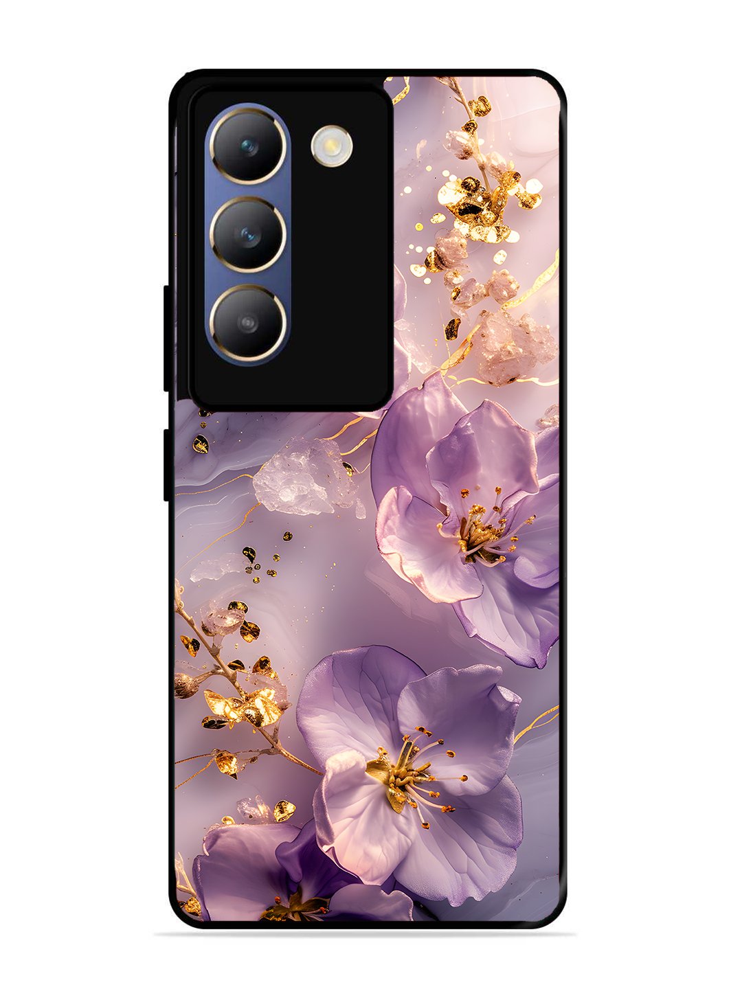 Vivo Y200E 5G Orchid with Golden Safron