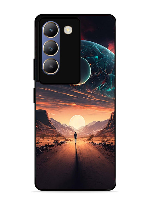 Vivo Y200E Sunset with space scene