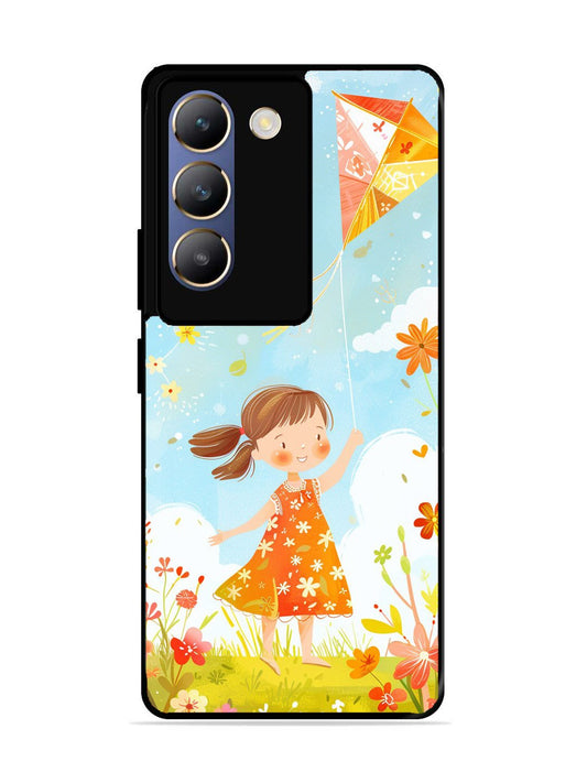 Vivo T3 5G Little Girl Kite Flying