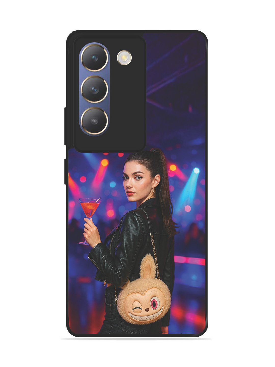 Vivo Y200E 5G Girl with Labubu Purs