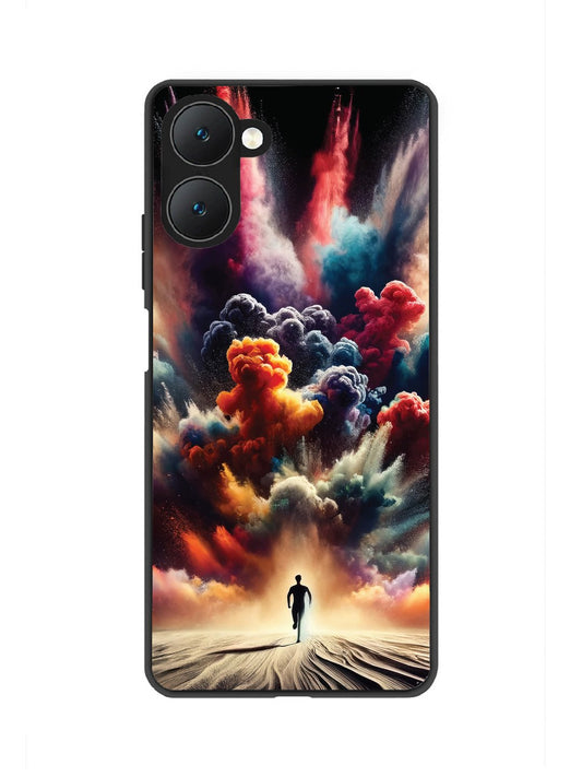 Vivo Y18e 5G colorful-blast-explosion