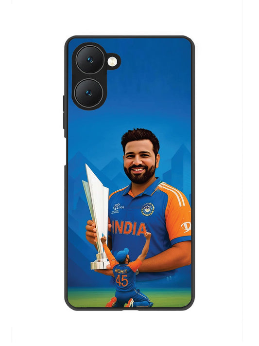 Vivo Y18e 5G Rohit Sharma Cricketer