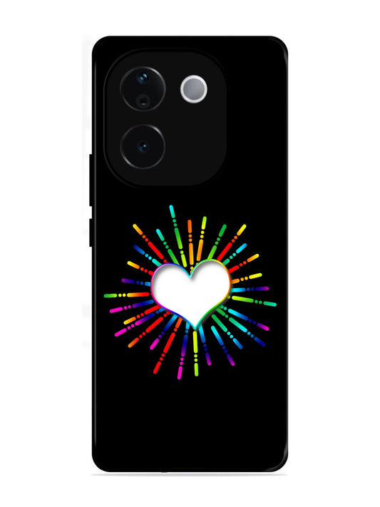 iQoo Z9s Pro 5G Colourful Heart on Black