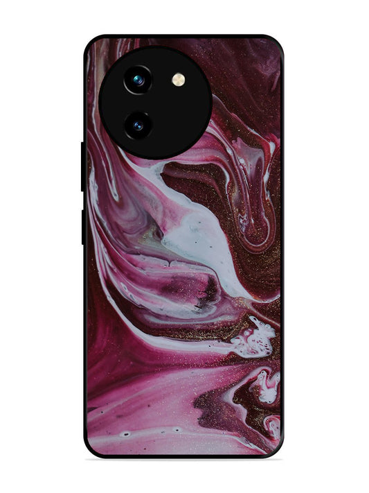 Vivo T3x 5G Pink And Golden Marble