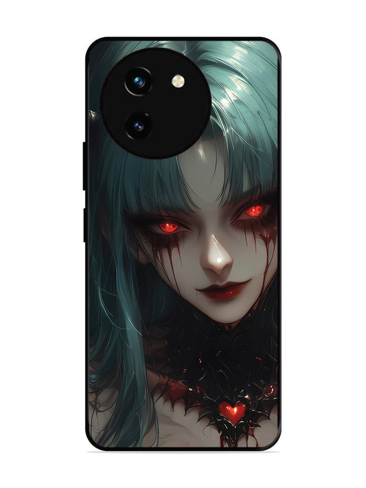 Vivo T3x 5G succubus-demon-anime-girl-red-eyes