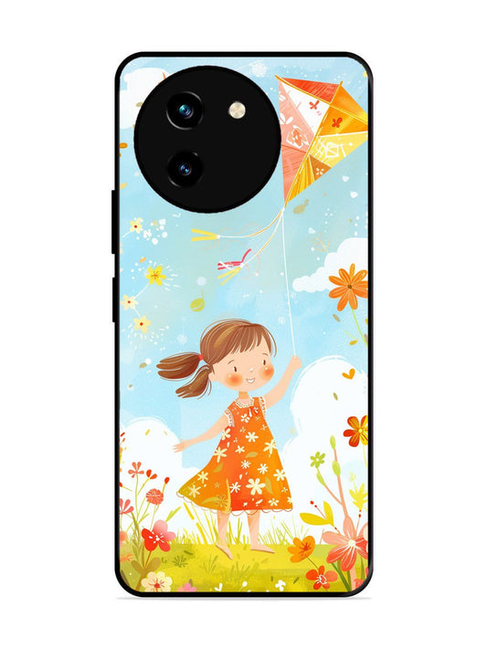 Vivo Y200i Little Girl Kite Flying
