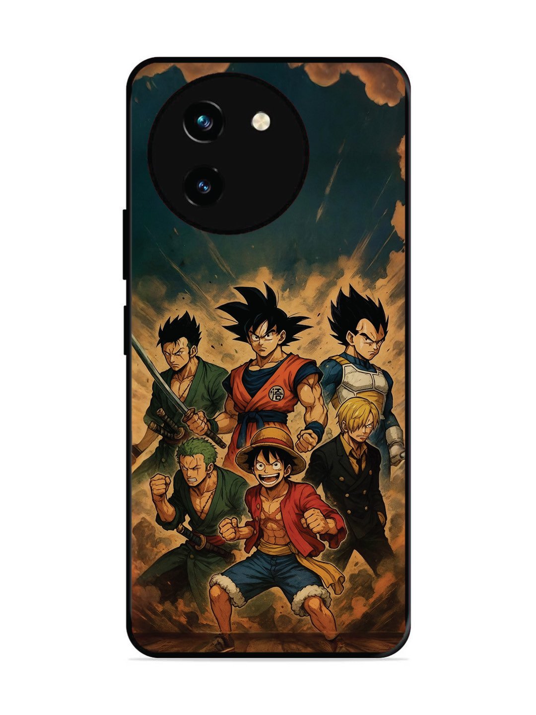 Vivo Y200i OnePiece n Dragon Ball Z in one team