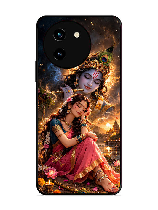 Vivo T3x 5G Radha thinking of Krishna