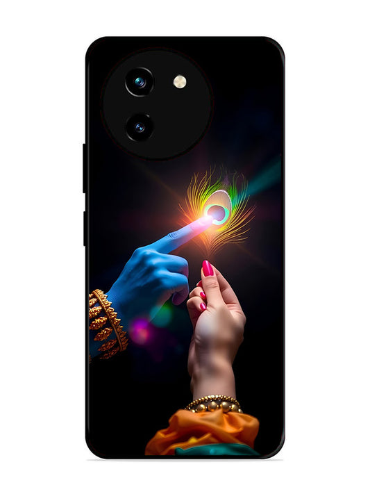 Vivo T3x 5G Radha Krishna touching feather