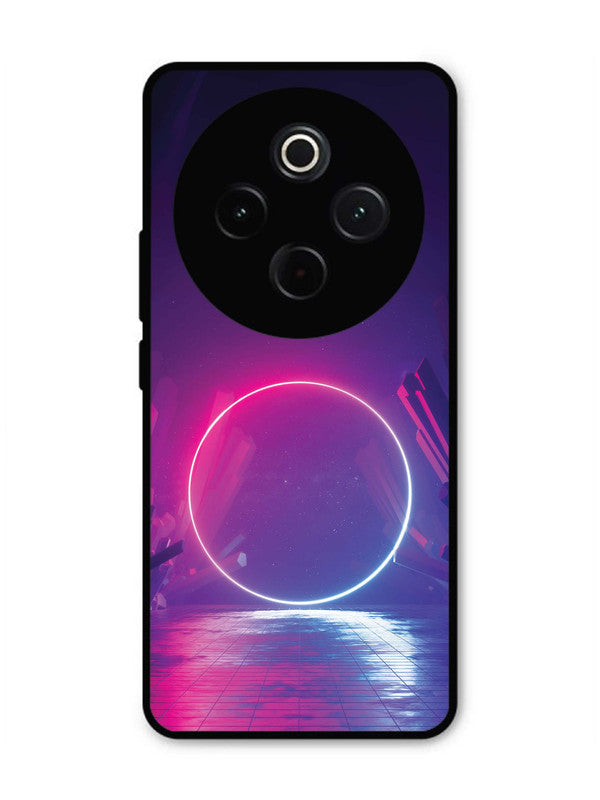 Vivo T4 5G abstract with Neon Light