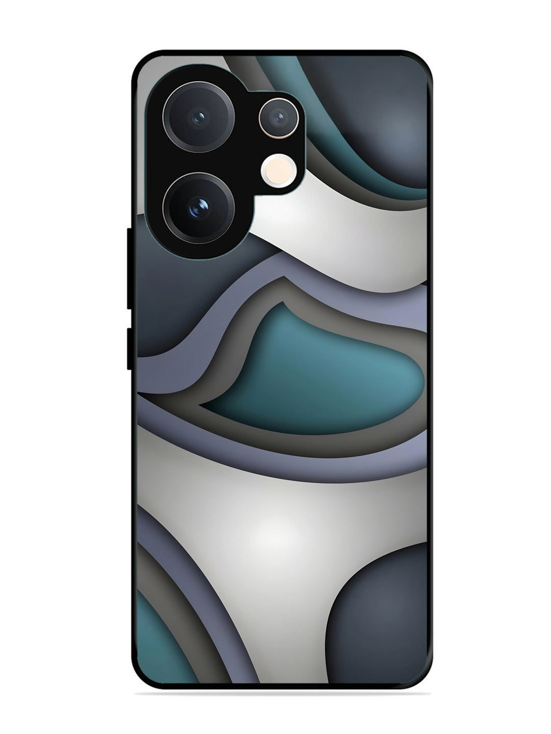 Vivo T4 Pro 5G Slate Blue Gradient Wave