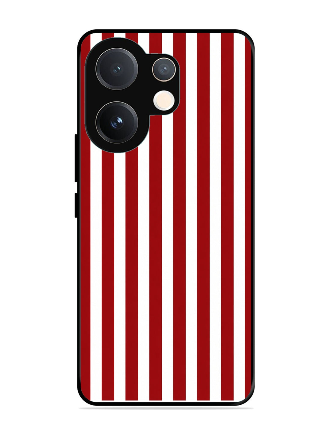 Vivo T4 Pro 5G Vertical Stripes Deep Red