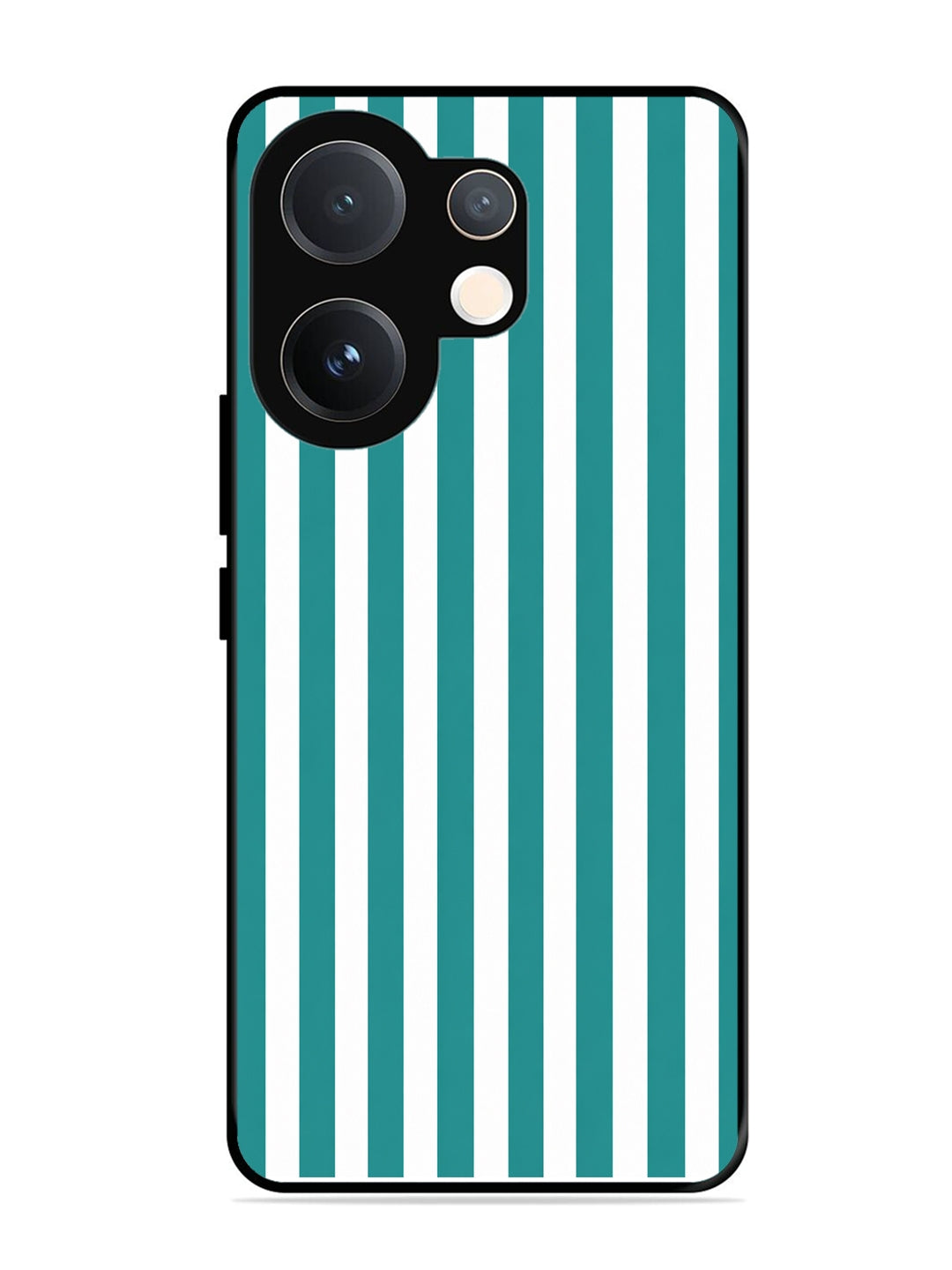 Vivo T4 Pro 5G Vertical Stripes Teal Grean