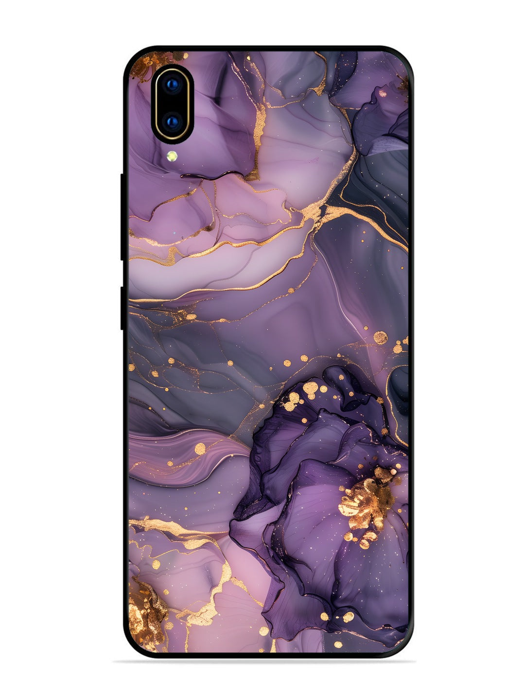 Vivo V11 Pro Royal Orchid Theme Marble