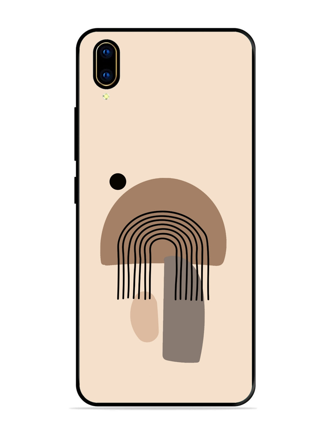 Vivo V11 Pro Mushroom Illustration