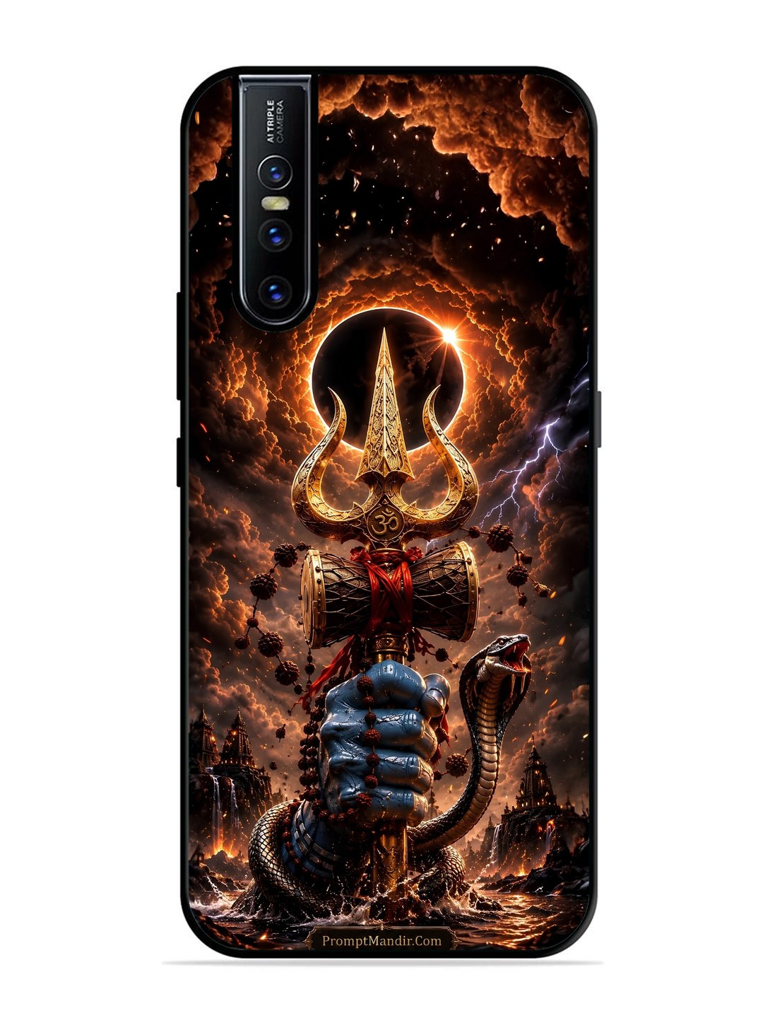 Vivo V15 Pro most powerfull mahadev trishul