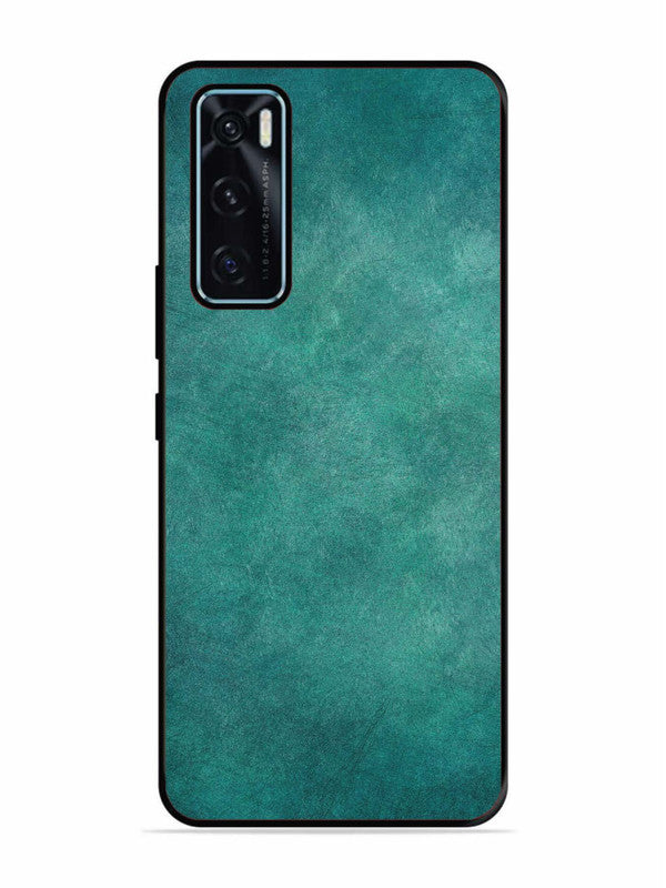 Vivo V20 SE Jungle green with Scratches Marble