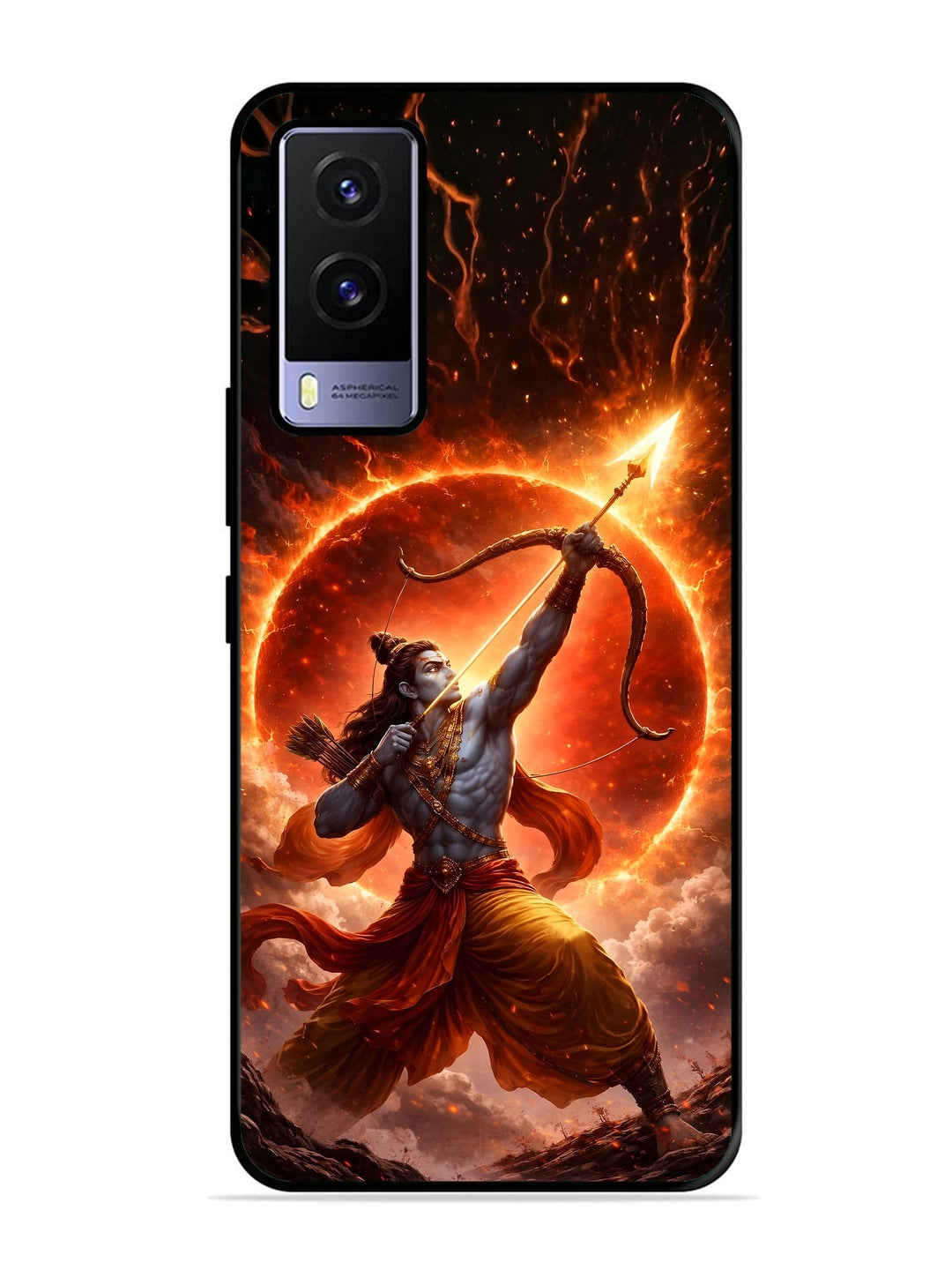 Vivo V21e 5G Lord Ram with Bow and arrow
