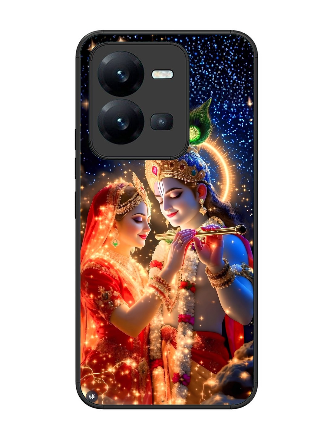 Vivo V25 5G Radha Krishna posing with flute