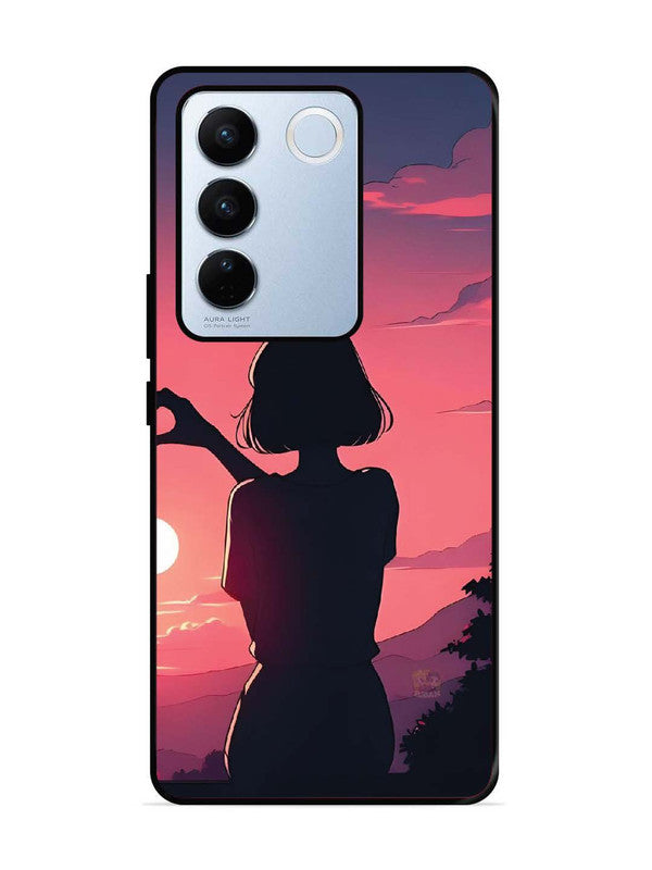 Vivo V27 5G Love Heart with Hand Girl