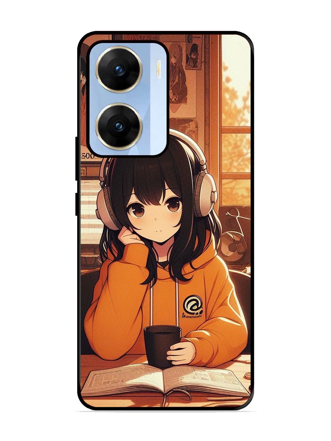 Vivo v29e 5g Cute Girl listening Music