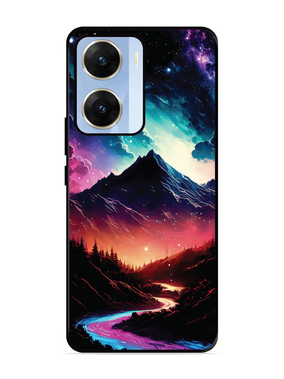 Vivo v29e 5g mountain-valley-Colorful-cloud-at-night