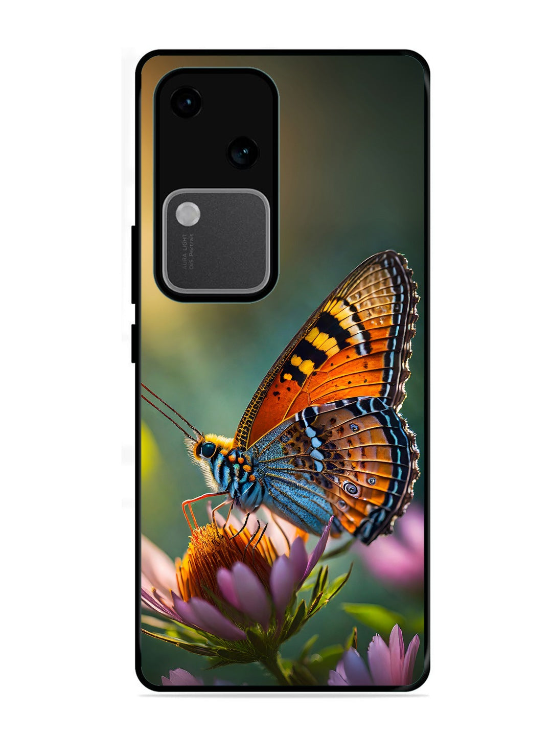 Vivo V30 5G Golden Hour Monarch Butterfly