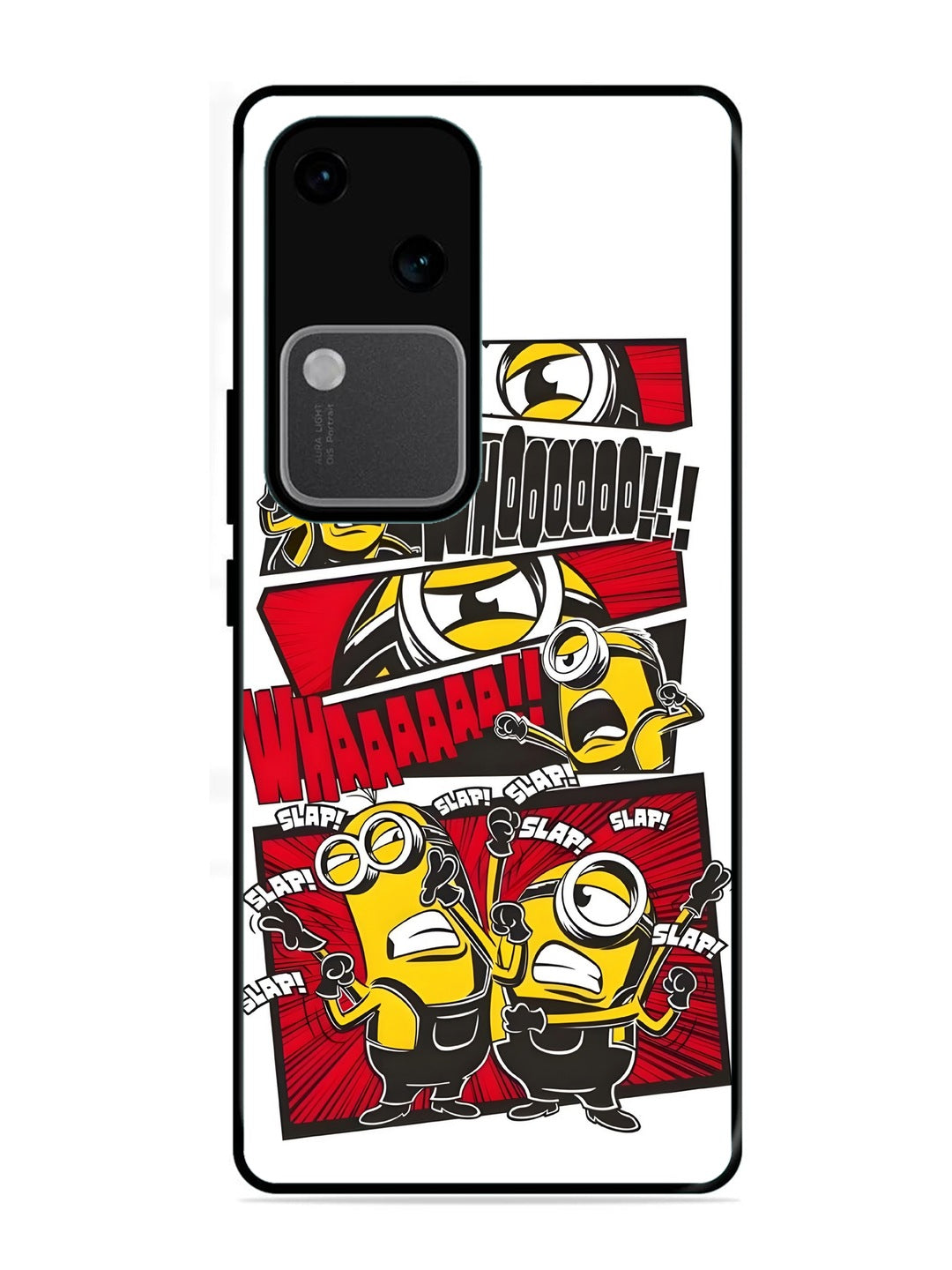 Vivo V30 5G Minions Comic Panel Action