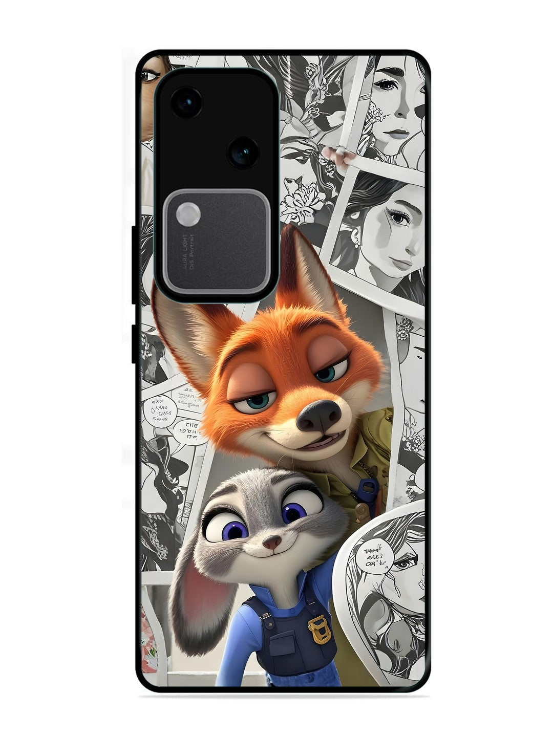 Vivo V30 5G Cute Nick wilde and judy hopps