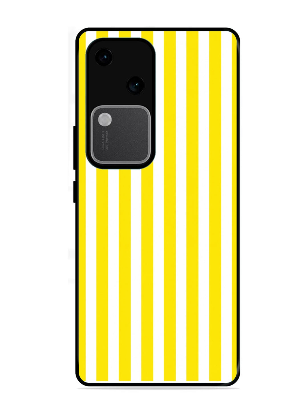 Vivo V30 5G Vertical Stripes Bright Yellow
