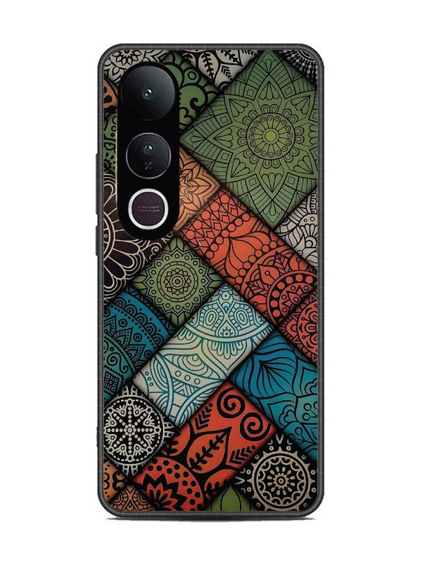 Vivo V50 Lite Mandala Patchwork