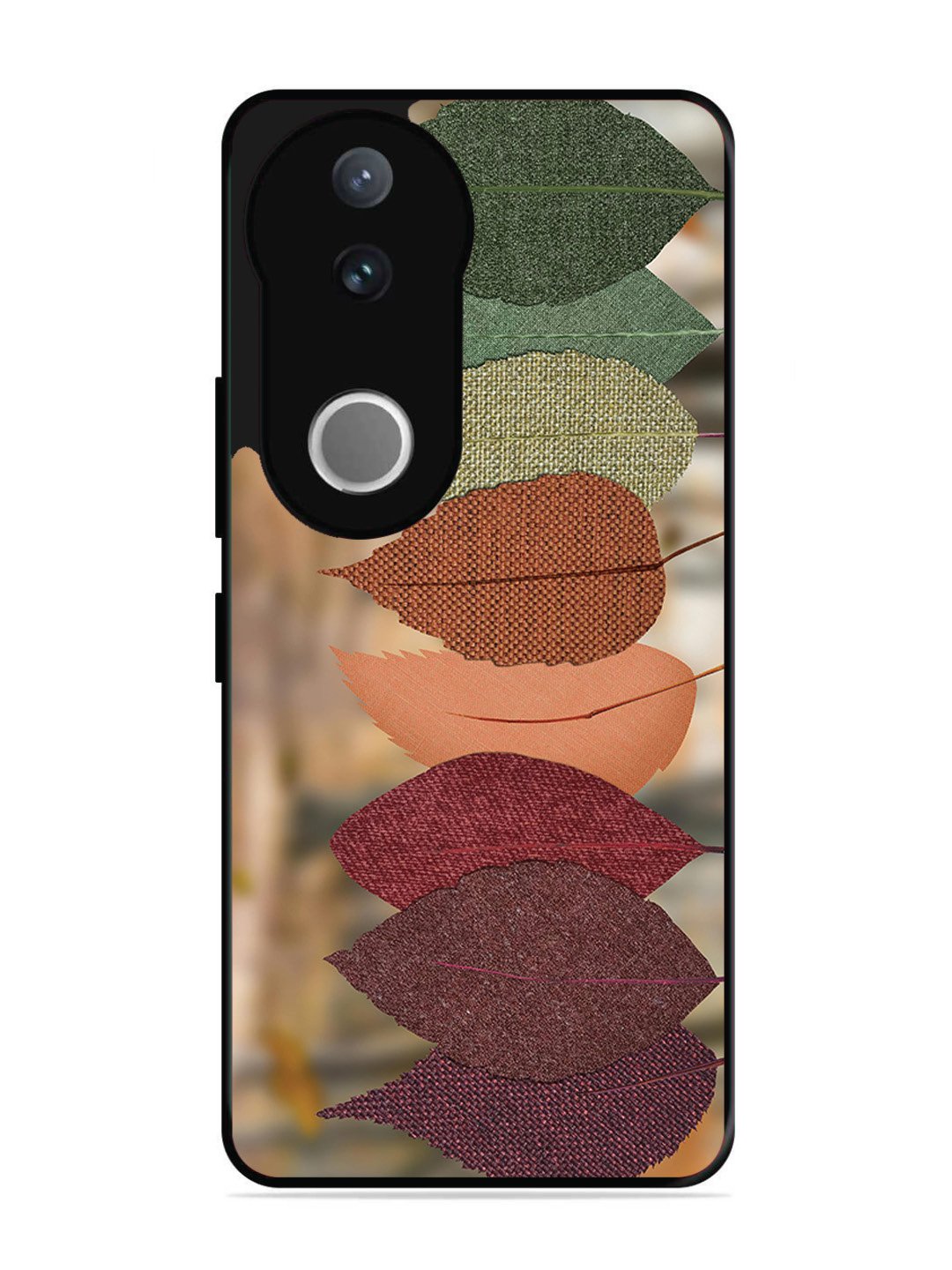 Vivo V50 Fabric Leafs
